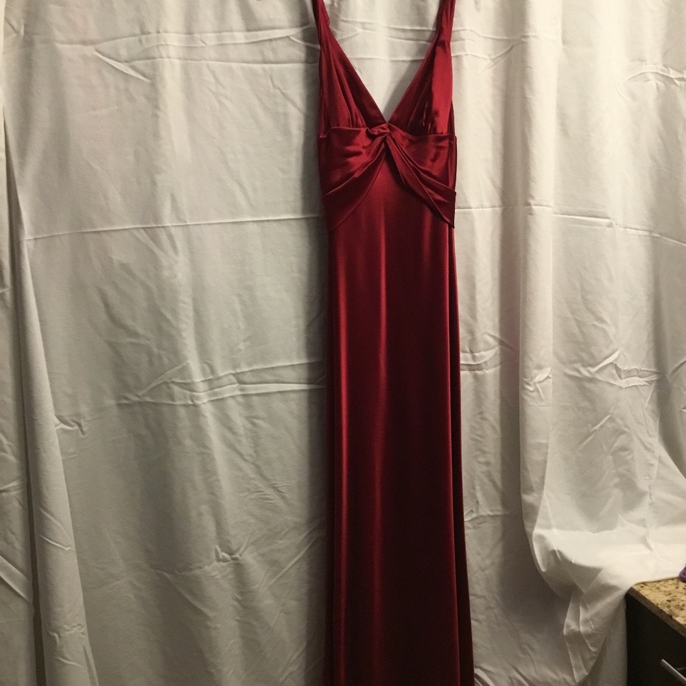 Gorgeous Ruby Red Evening Gown